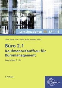 Produktbild: B&uuml;ro 2.1, Lernsituationen XL LF 1-6