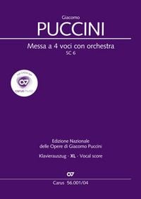 Produktbild: Messa a 4 voci con orchestra (Klavierauszug XL)