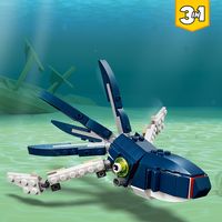 LEGO Creator 31088 Bewohner der Tiefsee 3-in-1 Set für Kinder ab 7 Jahre