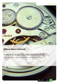 Produktbild: Sozial&ouml;kologische Marktwirtschaft
