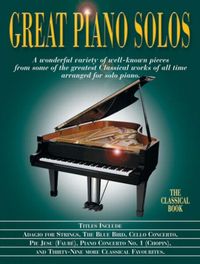 Bild vom Artikel Great Piano Solos - The Classical Book vom Autor 