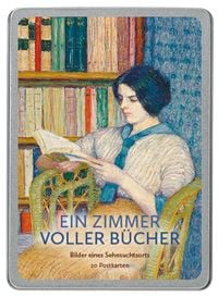 Produktbild: Ein Zimmer voller B&uuml;cher Postkarten VE 20