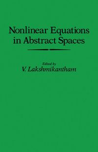 Produktbild: Nonlinear Equations in Abstract Spaces