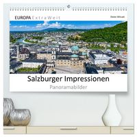 Produktbild: Salzburger Impressionen - Panoramabilder (hochwertiger Premium Wandkalender 2026 DIN A2 quer), Kunstdruck in Hochglanz