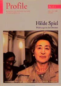 Produktbild: Profile 3, Hilde Spiel