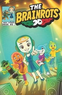 Produktbild: THE BRAINROTS #3 - Numero Tre - il fumetto dei personaggi Italian Brainrot - Nasce la Prima Band Musicale Brainrot!