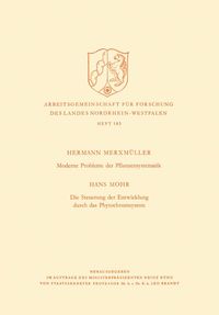 Produktbild: Moderne Probleme der Pflanzensystematik