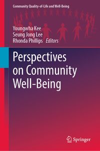 Produktbild: Perspectives on Community Well-Being
