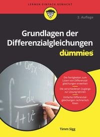 Bild vom Artikel Grundlagen der Differenzialgleichungen für Dummies vom Autor Timm Sigg