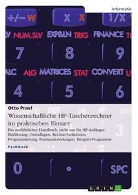 Produktbild: Wissenschaftliche HP-Taschenrechner im praktischen Einsatz