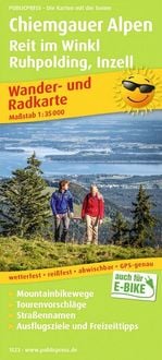 Produktbild: Chiemgauer Alpen. Wander- und Radkarte 1 : 35 000