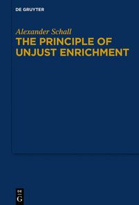 Produktbild: The Principle of Unjust Enrichment