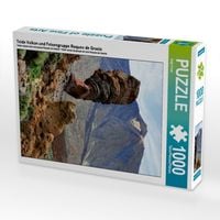 Produktbild: CALVENDO Puzzle Teide Vulkan und Felsengruppe Roques de Grac&iacute;a | 1000 Teile Lege-Gr&ouml;&szlig;e 64x48cm Foto-Puzzle f&uuml;r gl&uuml;ckliche Stunden