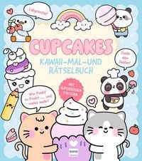 Produktbild Cupcakes | Kawaii - Mal-und Rätselbuch