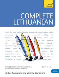 Produktbild: Ramoniene, M: Complete Lithuanian Beginner to Intermediate C