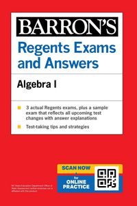 Produktbild: Regents Exams and Answers: Algebra I, Fifth Edition, (Barron's New York Regents)