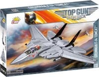 Produktbild: COBI Top Gun 5920 - Grumman F-14 Tomcat, Bausatz 1:48. 869+2 Klemmbausteine