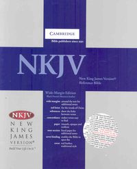 Produktbild: Wide Margin Reference Bible-NKJV