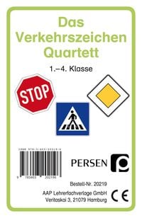 Produktbild: Das Verkehrszeichen-Quartett