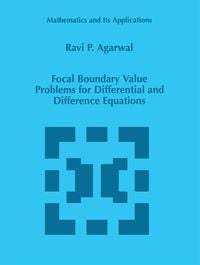 Produktbild: Focal Boundary Value Problems for Differential and Difference Equations