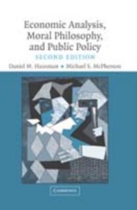 Produktbild: Economic Analysis, Moral Philosophy and Public Policy