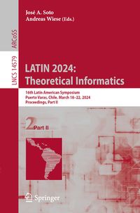 Produktbild: LATIN 2024: Theoretical Informatics