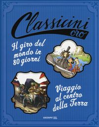 Produktbild: Il giro del mondo in 80 giorni-Viaggio al centro della terra da Jules Verne