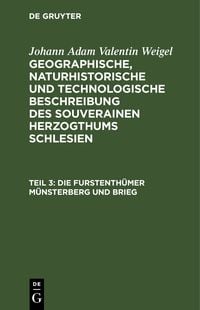 Produktbild: Die Furstenth&uuml;mer M&uuml;nsterberg und Brieg