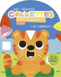 Produktbild: Mes grandes gommettes repositionnables : les animaux : 2 ans