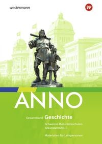 Produktbild: ANNO - Ausgabe 2021 f&uuml;r die Sekundarstufe II in der Schweiz