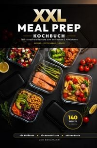 Produktbild: XXL Kochbuch-Reihe / XXL Meal Prep Kochbuch f&uuml;r Anf&auml;nger