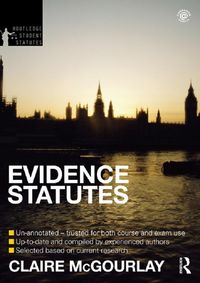 Produktbild: Evidence Statutes 2012-2013