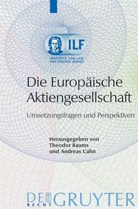 Produktbild: Die Europ&auml;ische Aktiengesellschaft