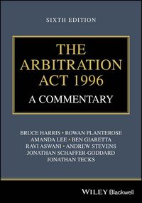 Produktbild: The Arbitration Act 1996