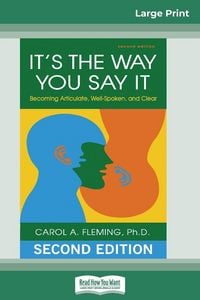Produktbild: It's the Way You Say It