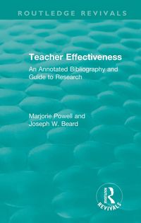 Produktbild: Teacher Effectiveness