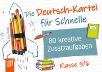 Produktbild: Die Deutsch-Kartei f&uuml;r Schnelle