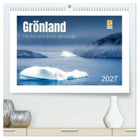Produktbild: Gr&ouml;nland - eisige Landschaften im Prins Christian Sund (hochwertiger Premium Wandkalender 2027 DIN A2 quer), Kunstdruck in Hochglanz