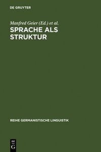 Produktbild: Sprache als Struktur