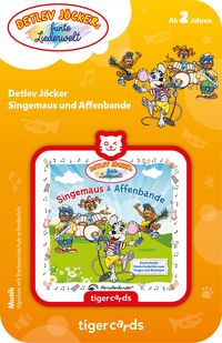 Produktbild: tigercard - Detlev J&ouml;cker - Singemaus und Affenbande