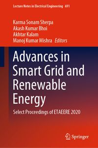 Produktbild: Advances in Smart Grid and Renewable Energy