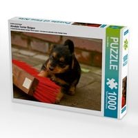 Produktbild: CALVENDO Puzzle Ein Motiv aus dem Kalender Airedale Terrier Welpen | 1000 Teile Lege-Gr&ouml;&szlig;e 64x48cm Foto-Puzzle f&uuml;r gl&uuml;ckliche Stunden