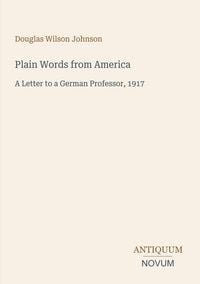 Produktbild: Plain Words from America