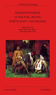 Produktbild: Wahrhaftigkeit in Politik, Recht, Wirtschaft und Medien