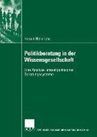 Produktbild: Politikberatung in der Wissensgesellschaft