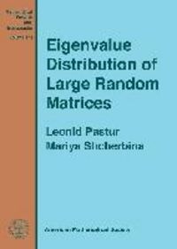 Produktbild: Pastur, L: Eigenvalue Distribution of Large Random Matrices