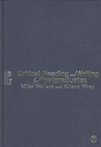 Produktbild: Critical Reading and Writing for Postgraduates