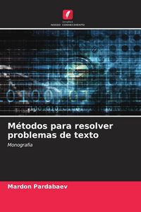 Produktbild: M&eacute;todos para resolver problemas de texto