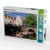 Produktbild: CALVENDO Puzzle Grachtenfahrt in Friedrichstadt | 1000 Teile Lege-Gr&ouml;&szlig;e 64x48cm Foto-Puzzle f&uuml;r gl&uuml;ckliche Stunden