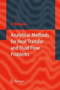Produktbild: Analytical Methods for Heat Transfer and Fluid Flow Problems